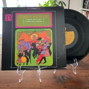 Darius Milhaud Le Boeuf Sur Le Toit/La Création Du Monde LP 1966 Nonesuch H71122
